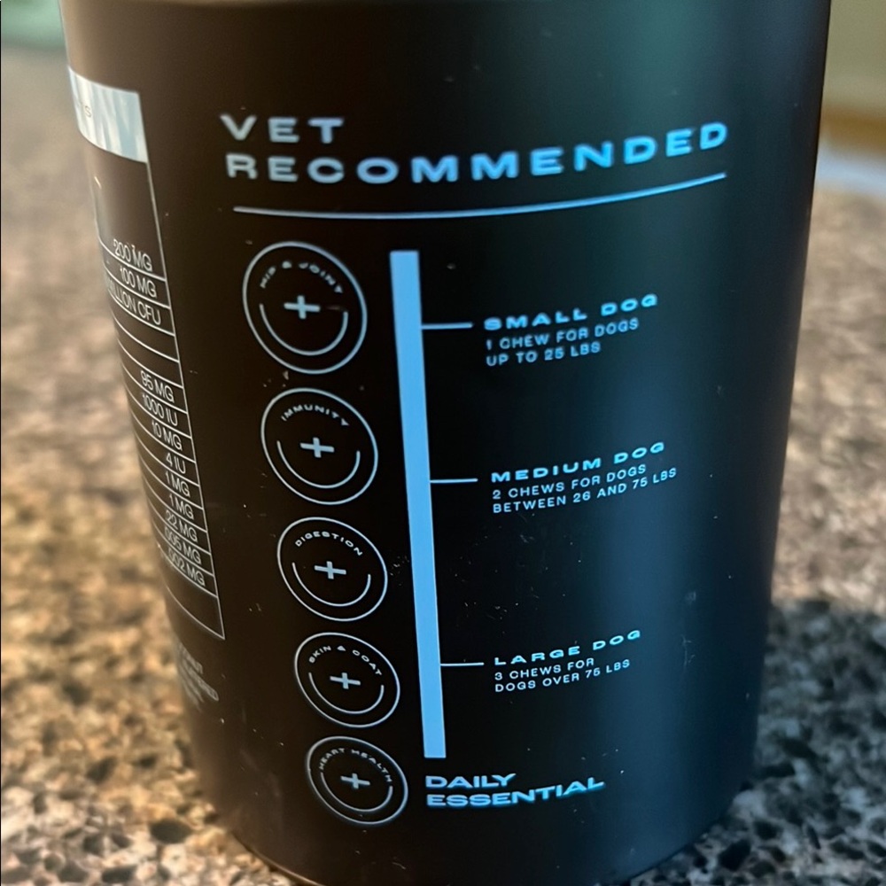 Dog is Human Multivitamin for Optimal Health NWT - Picture 3 of 6
